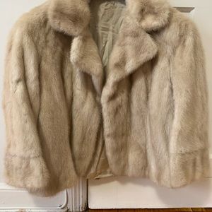 Brown and Blonde Mink Fur Coats!